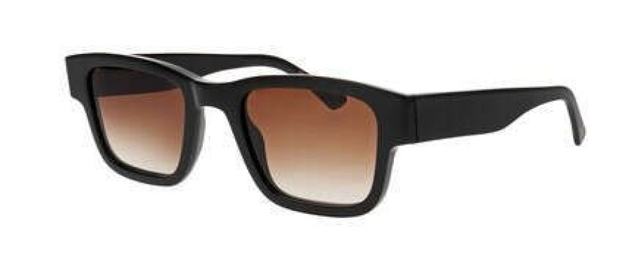 Solbriller Nyt Syn | Kilsgaard Acetate 18 Black Dark Shiny