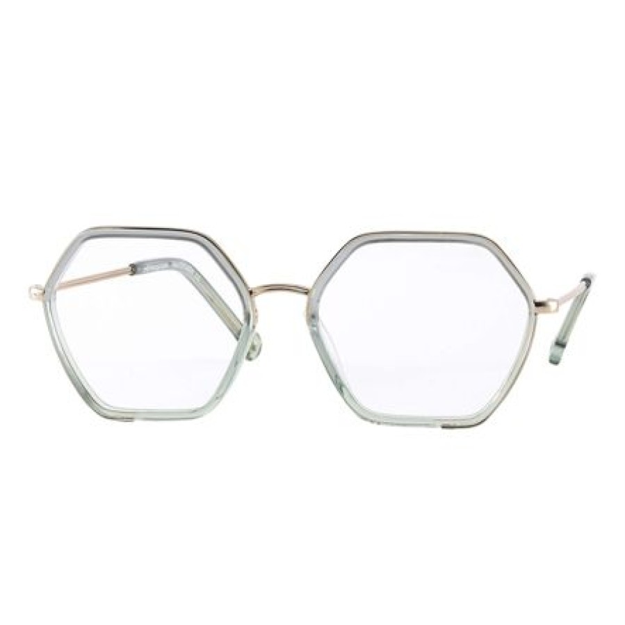 Briller Nyt Syn | Monkeyglasses Siggi Grey/Green