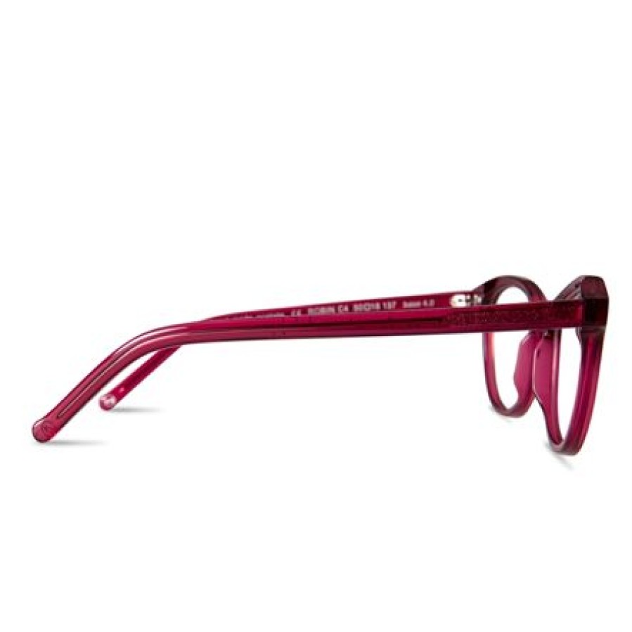 Briller Nyt Syn | Carlottas Village Robin Translucent Fuchsia