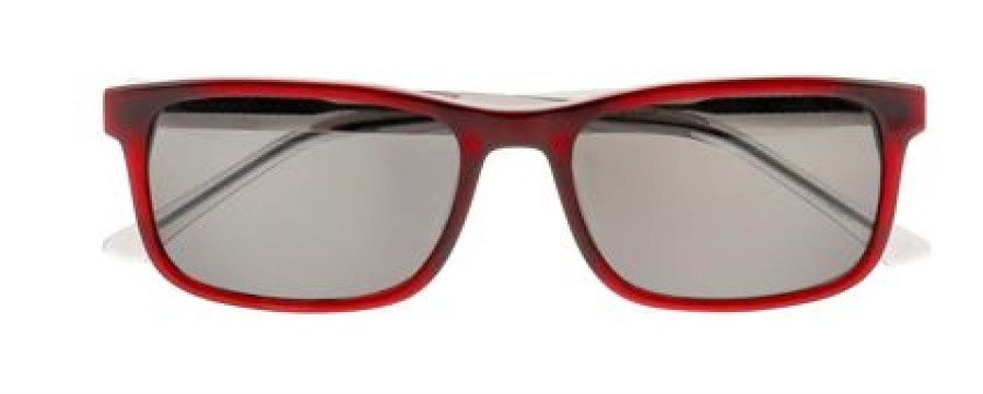 Solbriller Nyt Syn | Prodesign Flash 2 Sun Red Medium Transparent