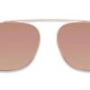 Solbriller Nyt Syn | Etnia Barcelona Clip-On Sant Sebastia Pink Gold