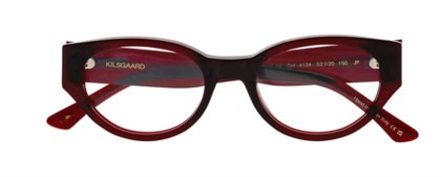 Briller Nyt Syn | Kilsgaard Acetate 14 Ruby Dark Demi