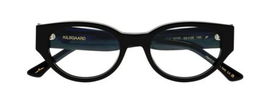 Briller Nyt Syn | Kilsgaard Acetate 14 Black Dark Shiny