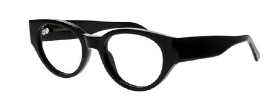 Briller Nyt Syn | Kilsgaard Acetate 14 Black Dark Shiny