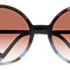 Solbriller Nyt Syn | Faceaface Bocca Pixies 2 Tortoise Gradient Black Blue