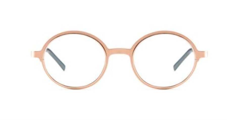 Briller Nyt Syn | Fleye Line Sandblasted Rosegold - Shiny Rosegold