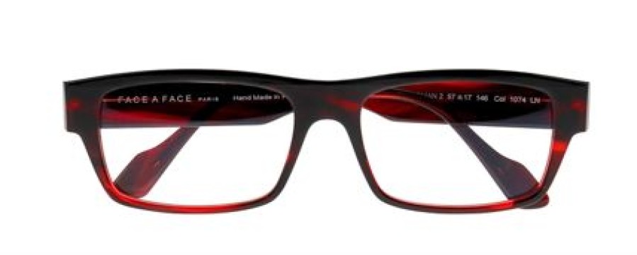 Briller Nyt Syn | Faceaface Arman 2 Red Transparent Tortoise