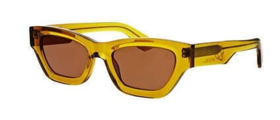 Solbriller Nyt Syn | Prodesign Tiger Eye Transparent Mustard