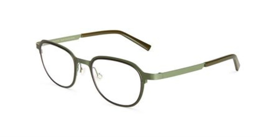 Briller Nyt Syn | Fleye Rasmus Moss Green - Sandblasted Grey