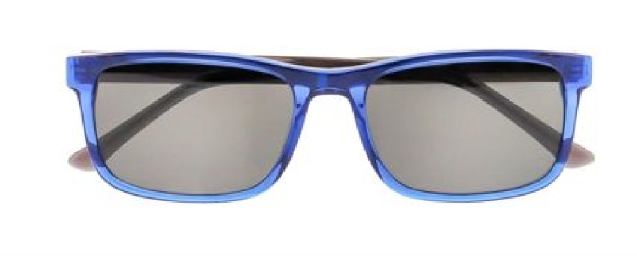 Solbriller Nyt Syn | Prodesign Flash 2 Sun Blue Medium Transparent