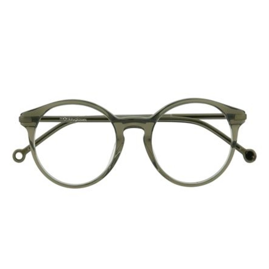 Briller Nyt Syn | Monkeyglasses Vera Crystal Army Green