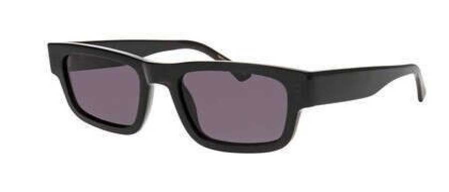 Solbriller Nyt Syn | Kilsgaard Acetate 21 Black Dark Transparent