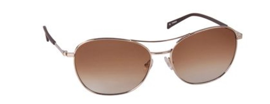 Solbriller Nyt Syn | Nine Eyewear 2355S Guld