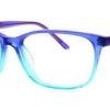 Briller Nyt Syn | Prodesign X-Ray Aqua Gradient Transparent