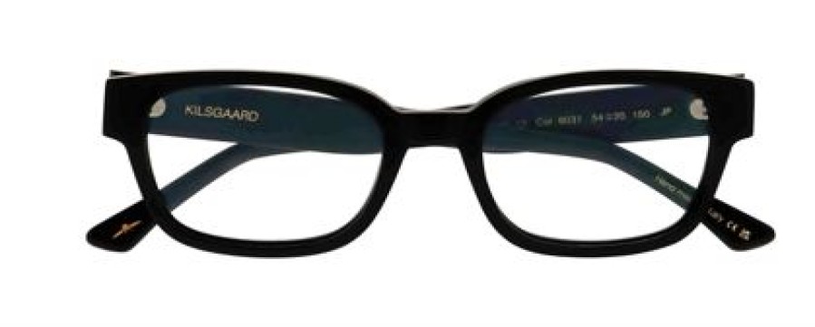 Briller Nyt Syn | Kilsgaard Acetate 12 Black Dark Matt