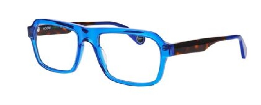 Briller Nyt Syn | Woow Big Time 2 Electric Blue Transparent