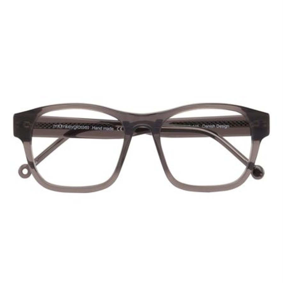 Briller Nyt Syn | Monkeyglasses Yde Transparent Grey